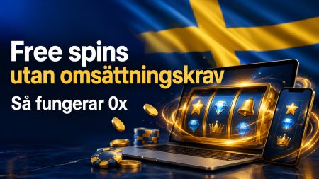Free spins utan omsättningskrav 2026 – så fungerar 0x