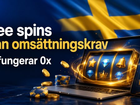 Free spins utan omsättningskrav 2026 – så fungerar 0x