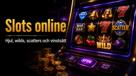 Slots online 2026 – hjul, wilds, scatters och vinstsätt