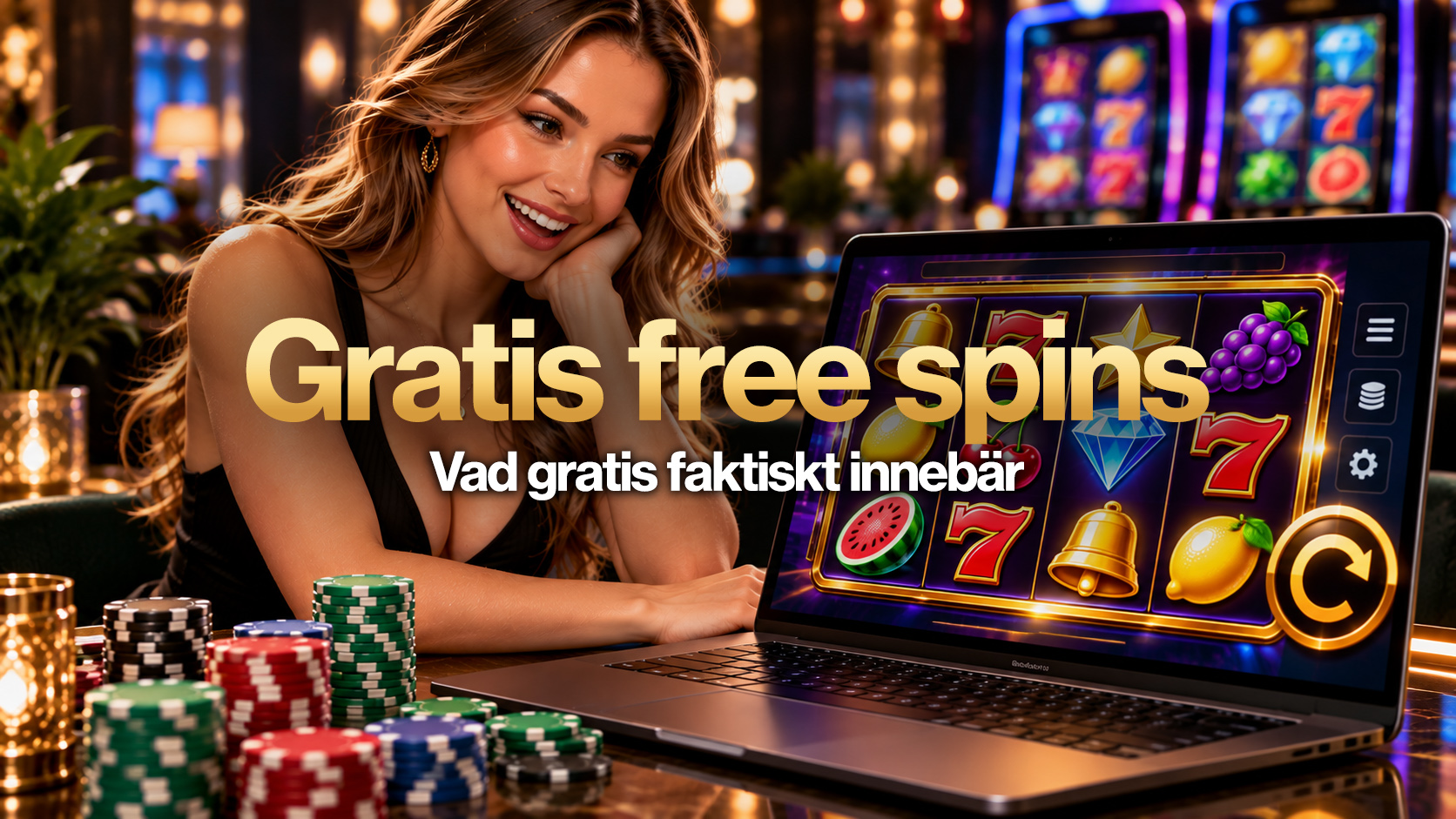Gratis free spins - Vad gratis faktiskt innebär